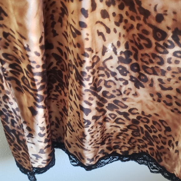 Leopard Print Slip Dress - Picture 8 of 8